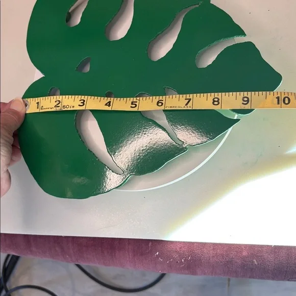 Rachel’s Welding Trivet heavy duty metal grass green will hold whatever fits - Picture 7 of 8